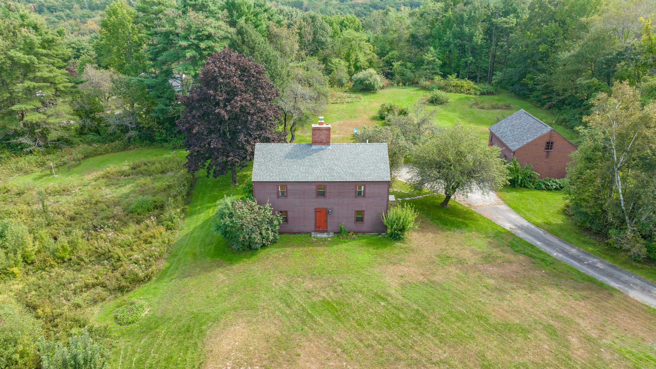 95 Middle Road Cumberland, ME 04021 - Photo 3 of 47 95 Middle Drone-3