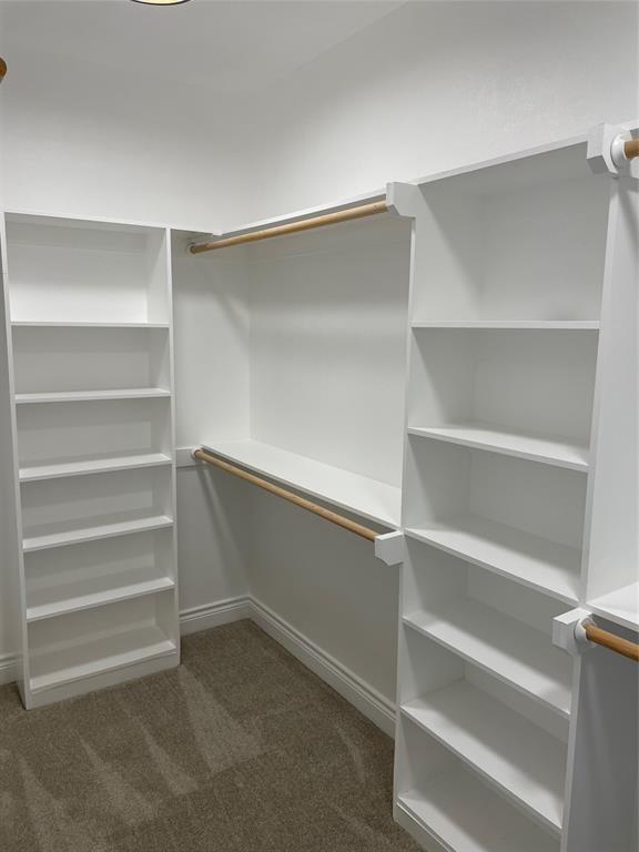 35 Old Sanborn Ranch Road Whitesboro, TX 76273 - Photo 6 of 9 a view of an empty walk in closet