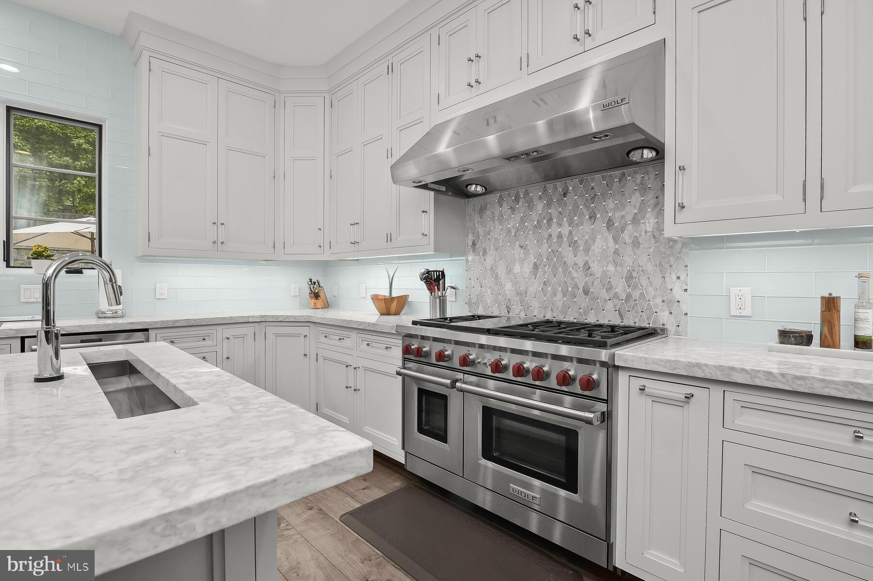 7409 Helmsdale Road Bethesda, MD 20817 - Photo 20 of 85 Kitchen with Slot prep sink