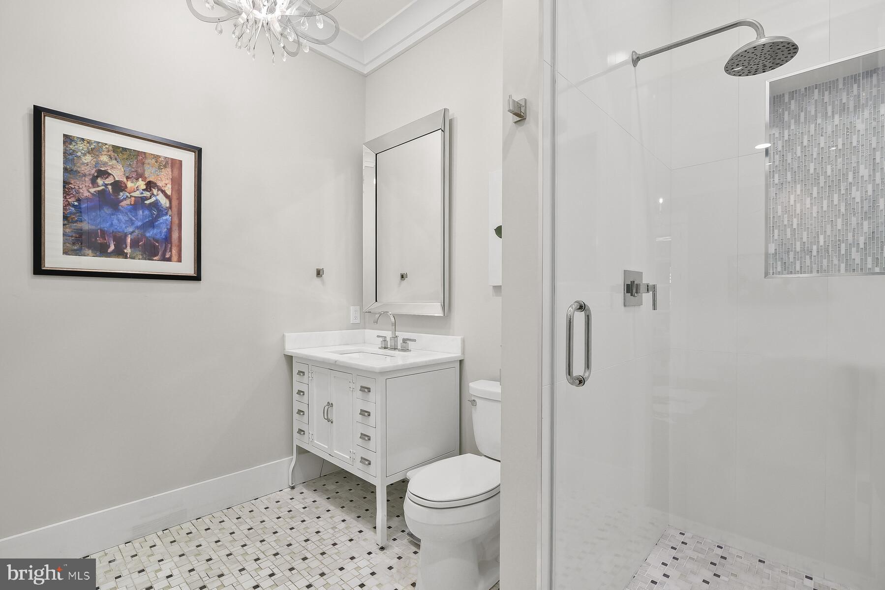 7409 Helmsdale Road Bethesda, MD 20817 - Photo 46 of 85 Main Level full Bath en-suite with Office