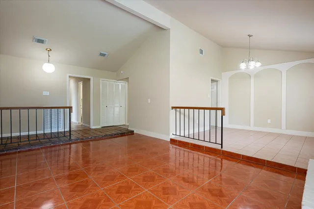wooden floor in an empty room