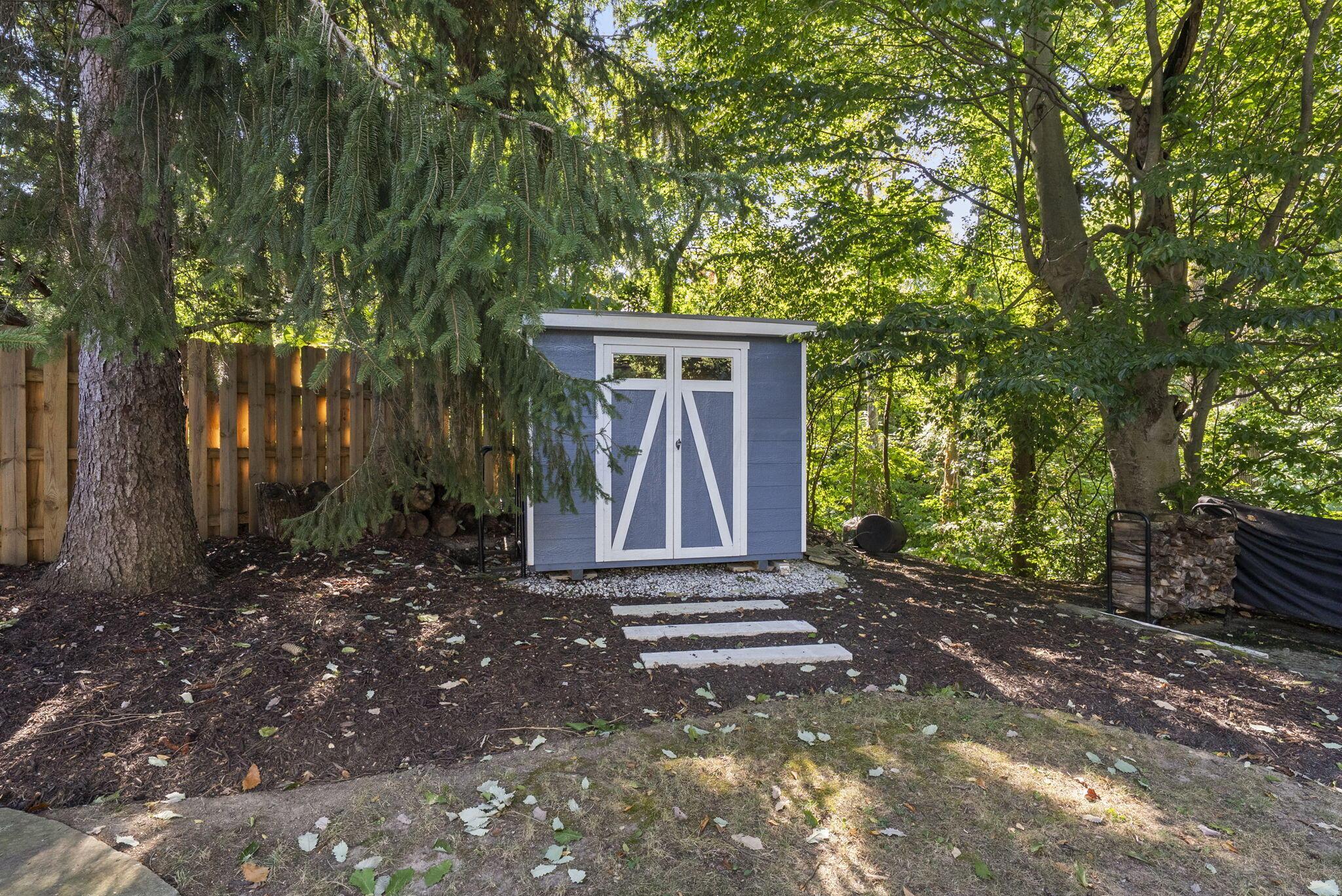 253 Fenway Road Columbus, OH 43214 - Photo 35 of 40 Backyard Shed