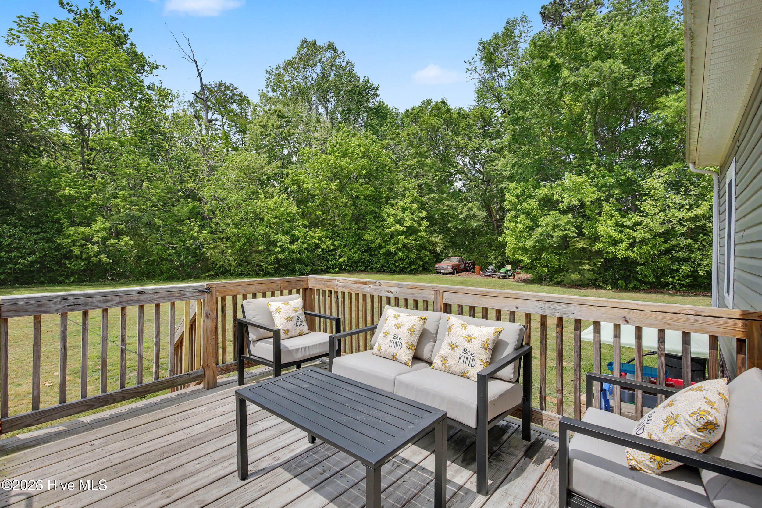 178 Woodland Church Road Hertford, NC 27944 - Photo 17 of 19 Back Deck