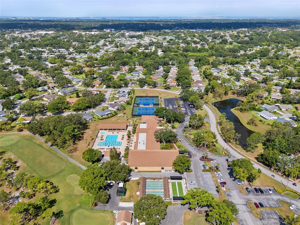 3201 McMath Drive Palm Harbor, FL 34684 - Photo 53 of 59 an aerial view of residential building and lake view