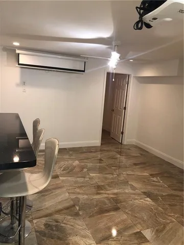 a view of wooden floor in a room