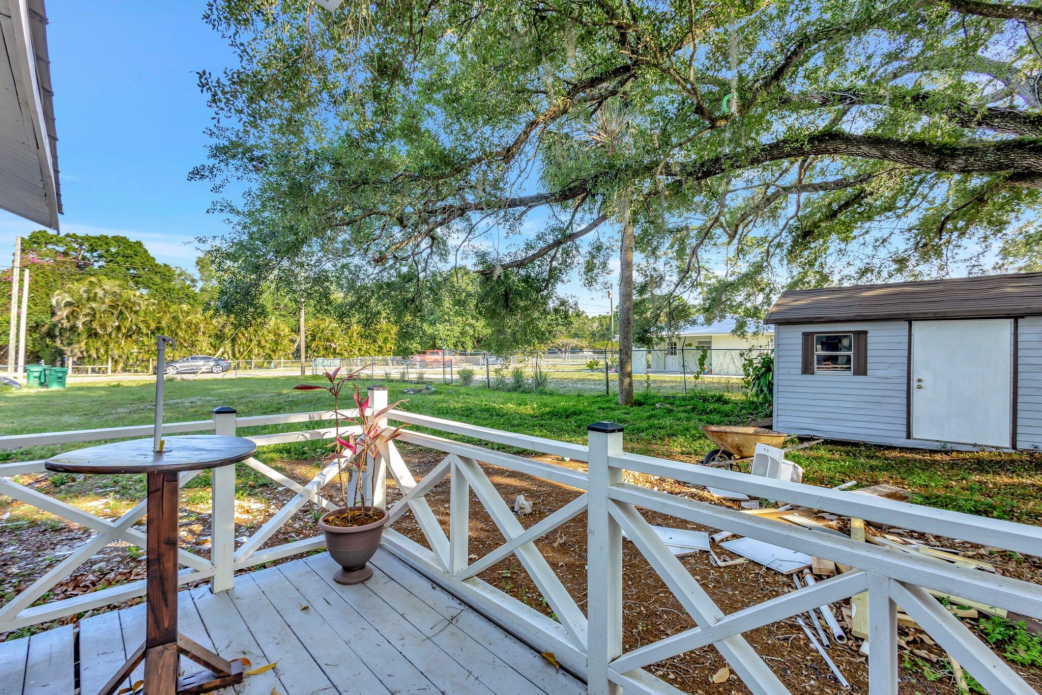 3539 Edwards Road Fort Pierce, FL 34981 - Photo 19 of 39 a view of outdoor space yard and patio