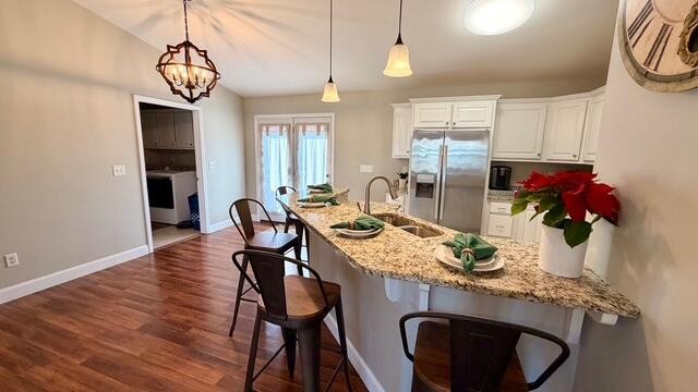 189 Foothills Drive Dayton, TN 37321 - Photo 6 of 18 a view of a dining room with furniture and wooden floor
