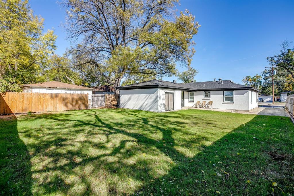 137 Merritt Street Fort Worth, TX 76114 - Photo 23 of 30 a view of a house with a backyard