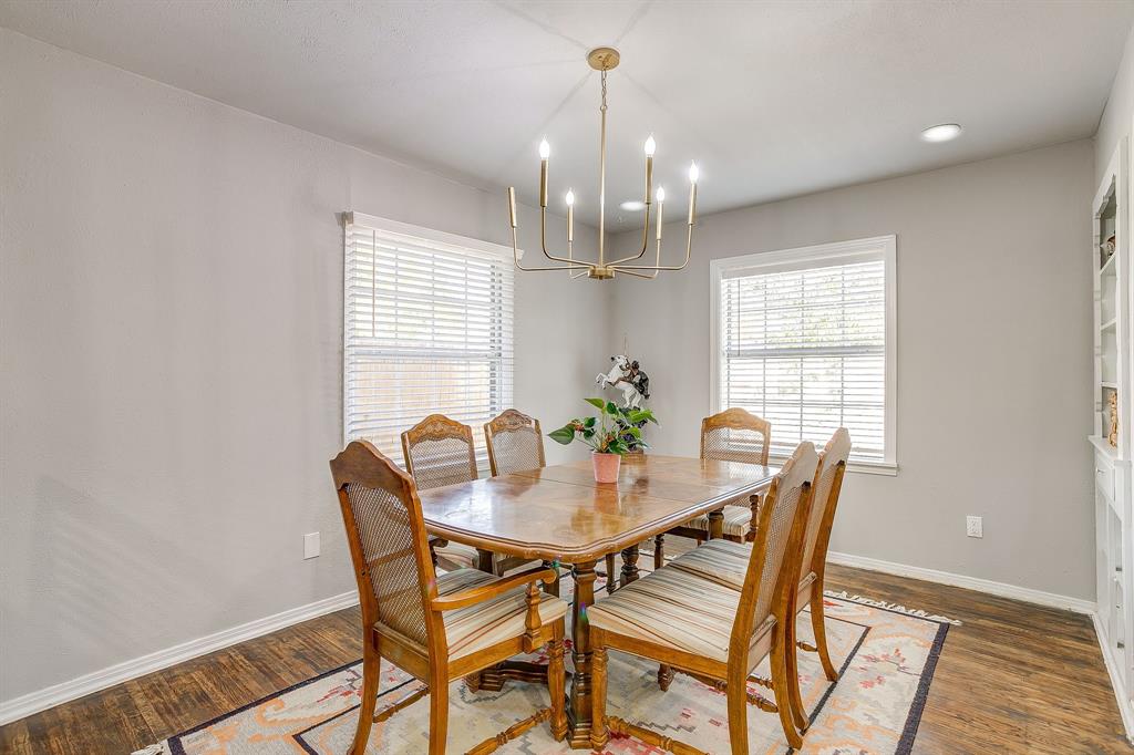 137 Merritt Street Fort Worth, TX 76114 - Photo 5 of 30 a view of a dining room with furniture and window