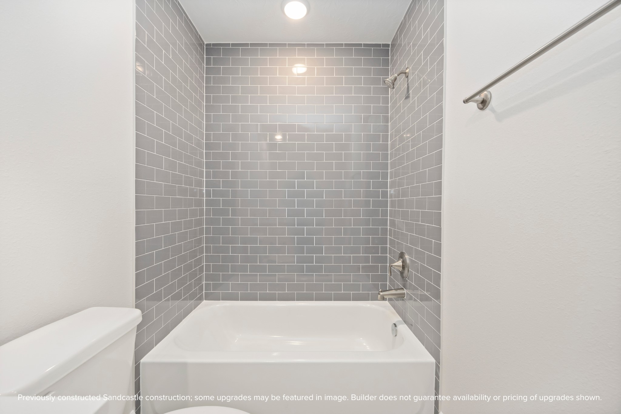 4317 Roseland Street, Unit B Houston, TX 77006 - Photo 33 of 36 a bathroom with a bathtub and shower