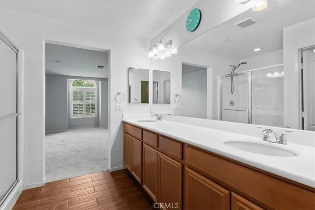 a view of bathroom with shower