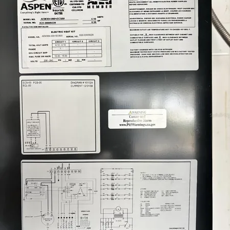 a view of a painting on a wall