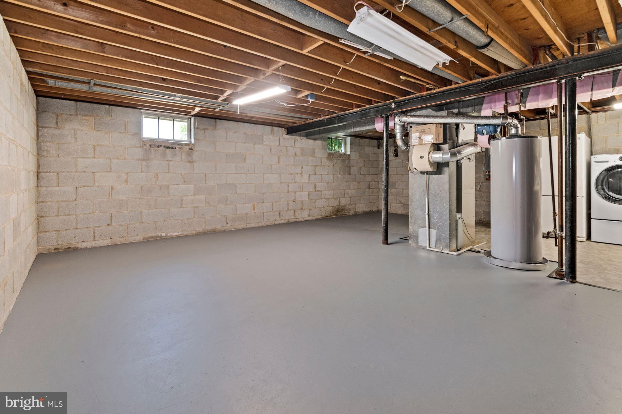 1010 Cannon Road Silver Spring, MD 20904 - Photo 27 of 31 Large basement with plenty of storage space