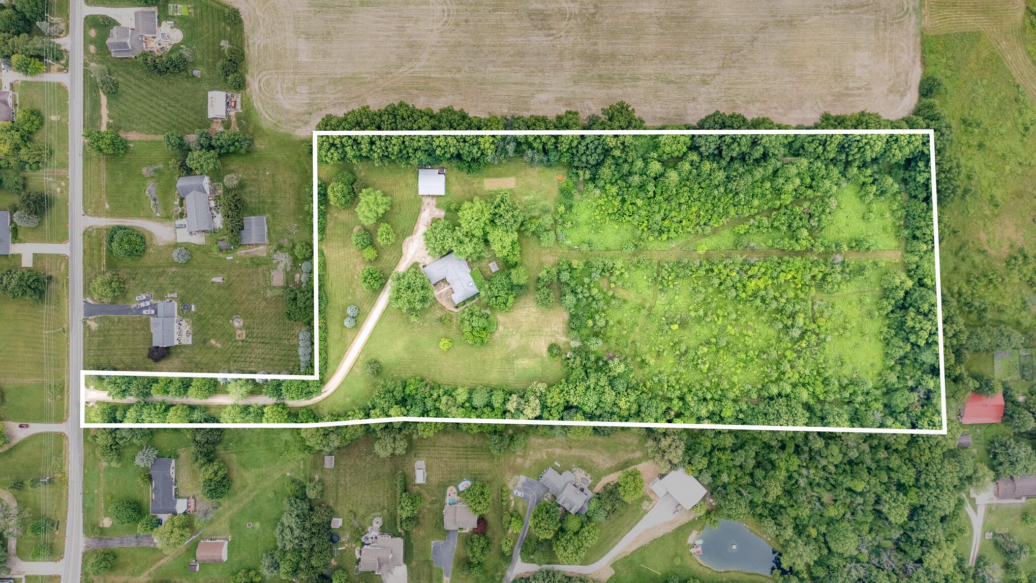 6280 Steitz Road Powell, OH 43065 - Photo 25 of 45 Half-acre lane then back to 972' x 418' rectangle lot