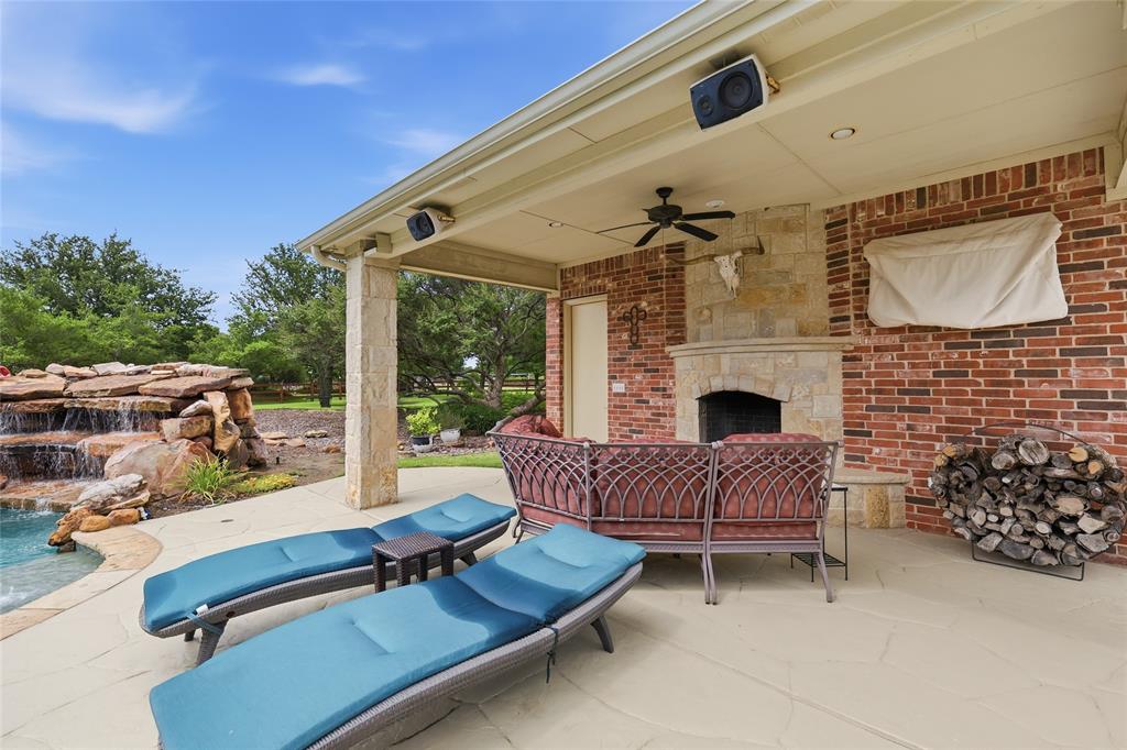2705 Winthrop Hill Road Denton, TX 76226 - Photo 25 of 30 Cabana with outdoor restroom and storage