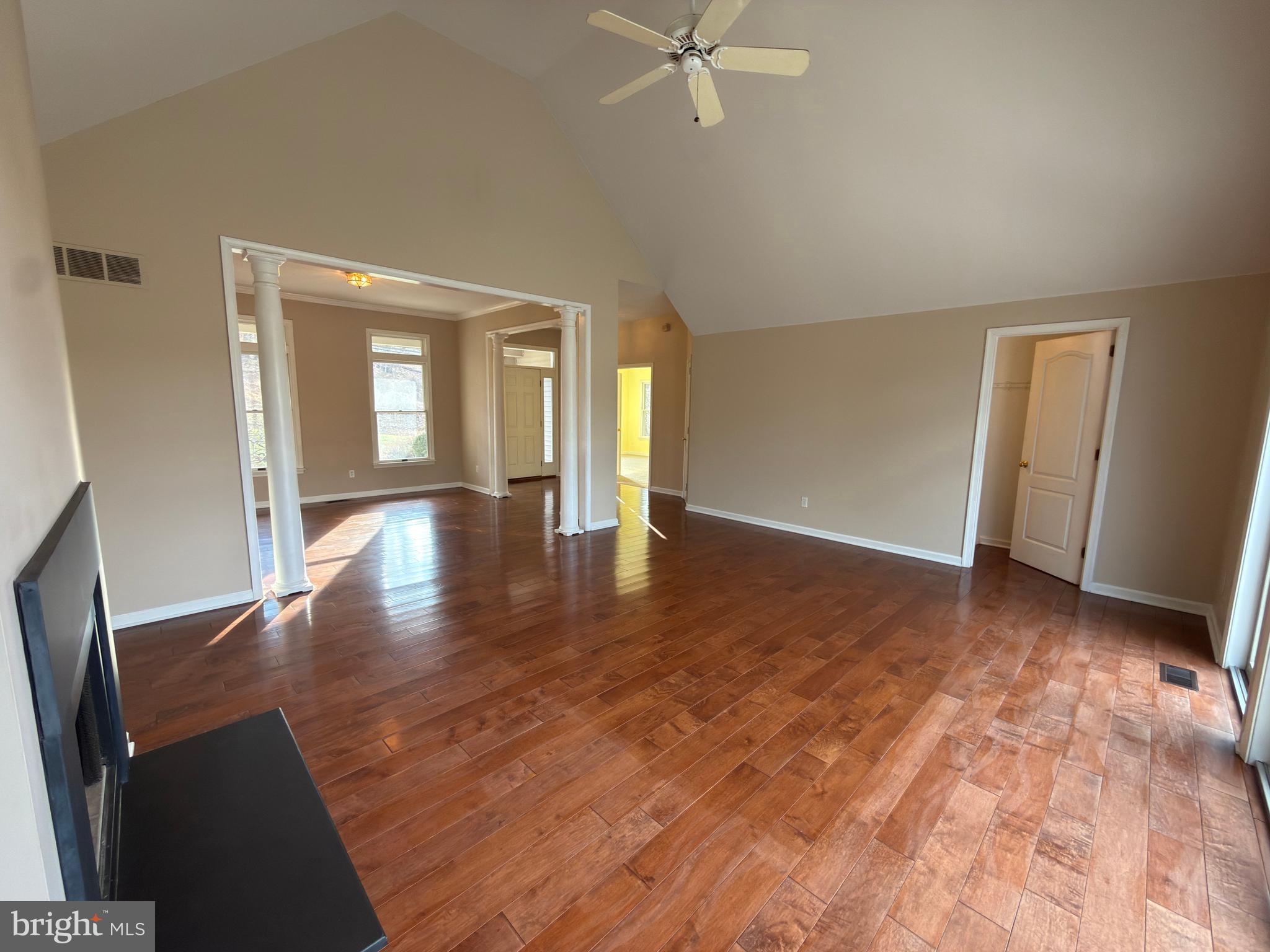 839 Frank Road West Chester, PA 19380 - Photo 10 of 30 a view of an empty room with wooden floor and a window