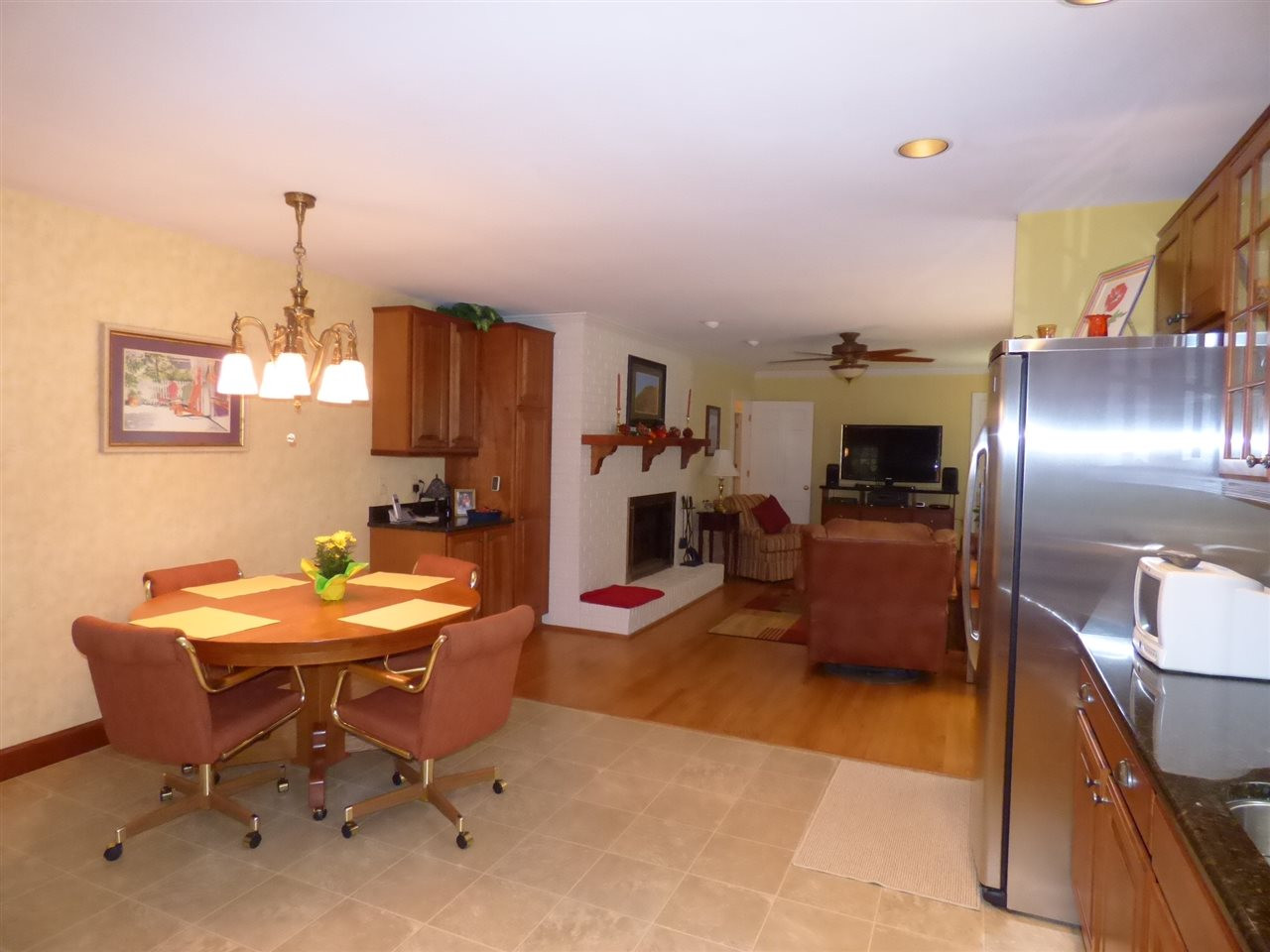 3117 Cartwright Drive Raleigh, NC 27612 - Photo 5 of 25 From Kitchen to Family Room
