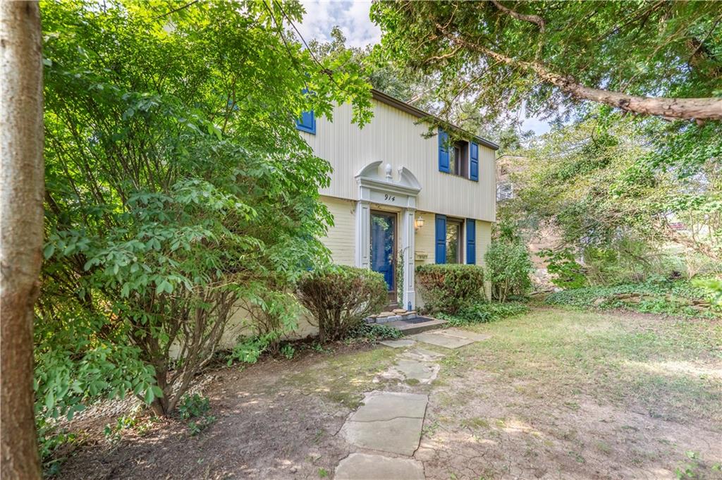 914 Bower Hill Road Pittsburgh, PA 15243 - Photo 3 of 30 a front view of a house with garden