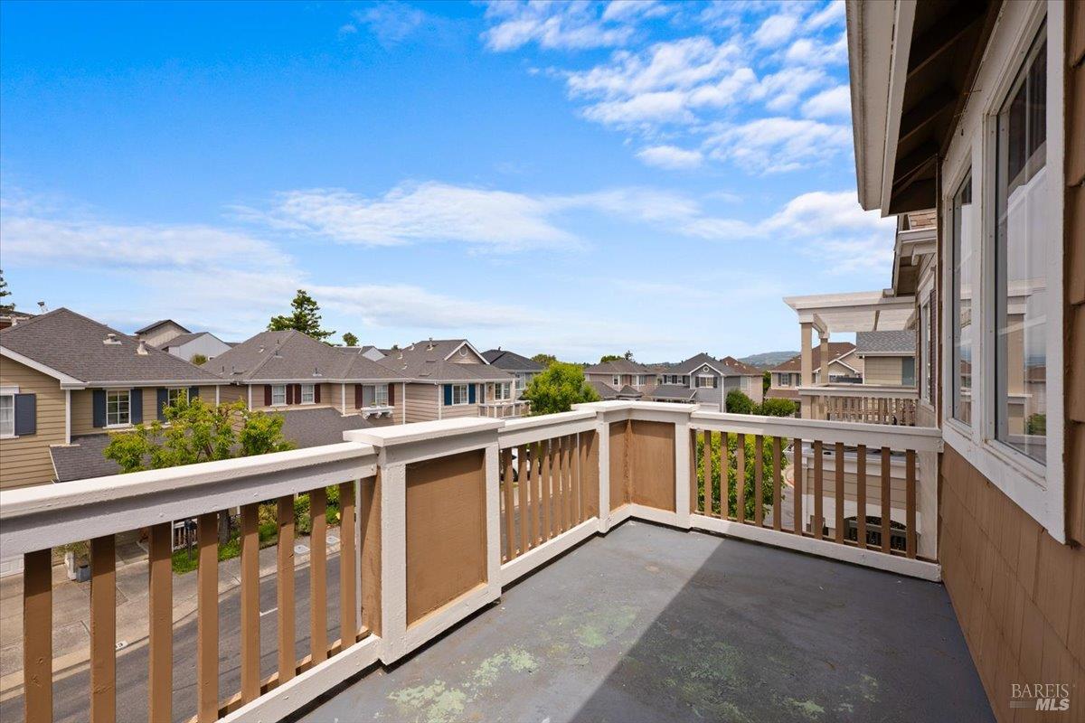 1028 Addison Circle Petaluma, CA 94952 - Photo 27 of 60 Upstairs balcony from hallway / loft