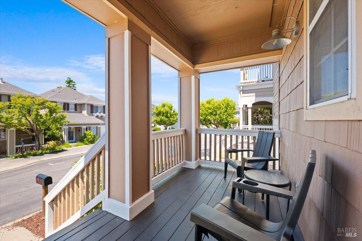 1028 Addison Circle Petaluma, CA 94952 - Photo 4 of 60 a view of a balcony with chairs