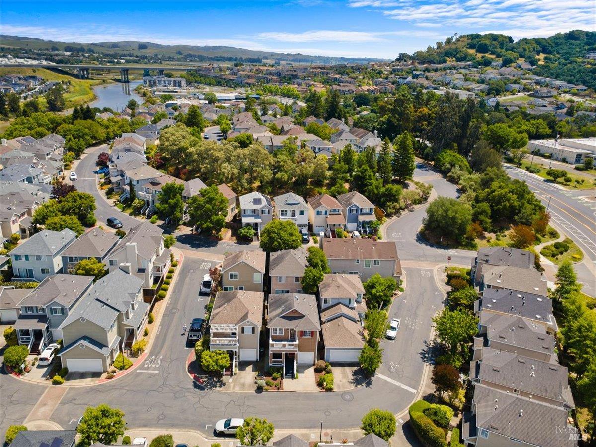 1028 Addison Circle Petaluma, CA 94952 - Photo 47 of 60 an aerial view of a city