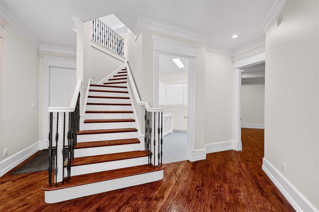 2910 Wellington Drive Sherman, TX 75092 - Photo 21 of 40 a view of entryway with wooden floor