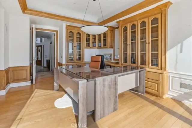 a view of a city with ocean view