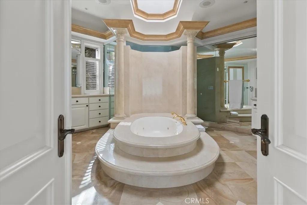 21 Ritz Cove Drive Dana Point, CA 92629 - Photo 36 of 72 a bathroom with a sink and a mirror