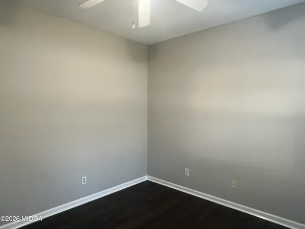 wooden floor in an empty room