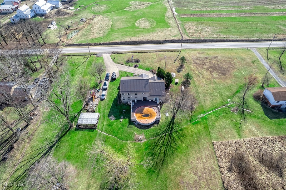 12181 Williams Road Homerville, OH 44235 - Photo 47 of 49 Aerial view with a rural view
