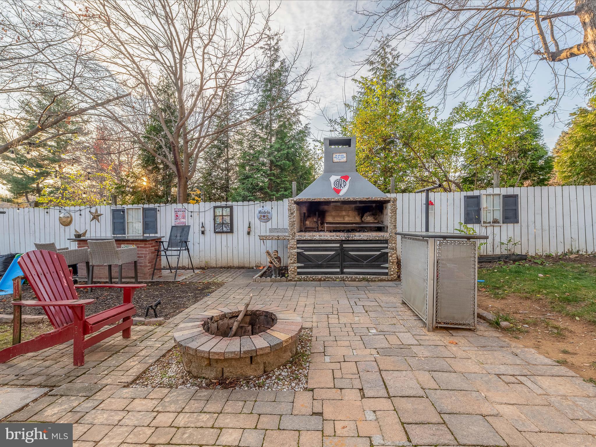 125 Deerfield Place Frederick, MD 21702 - Photo 25 of 34 Stone grill and bar were custom built