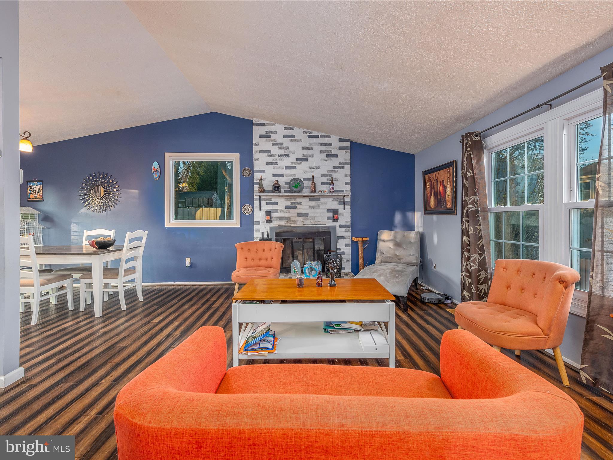 125 Deerfield Place Frederick, MD 21702 - Photo 5 of 34 Includes woodburning fireplace w/ brick hearth