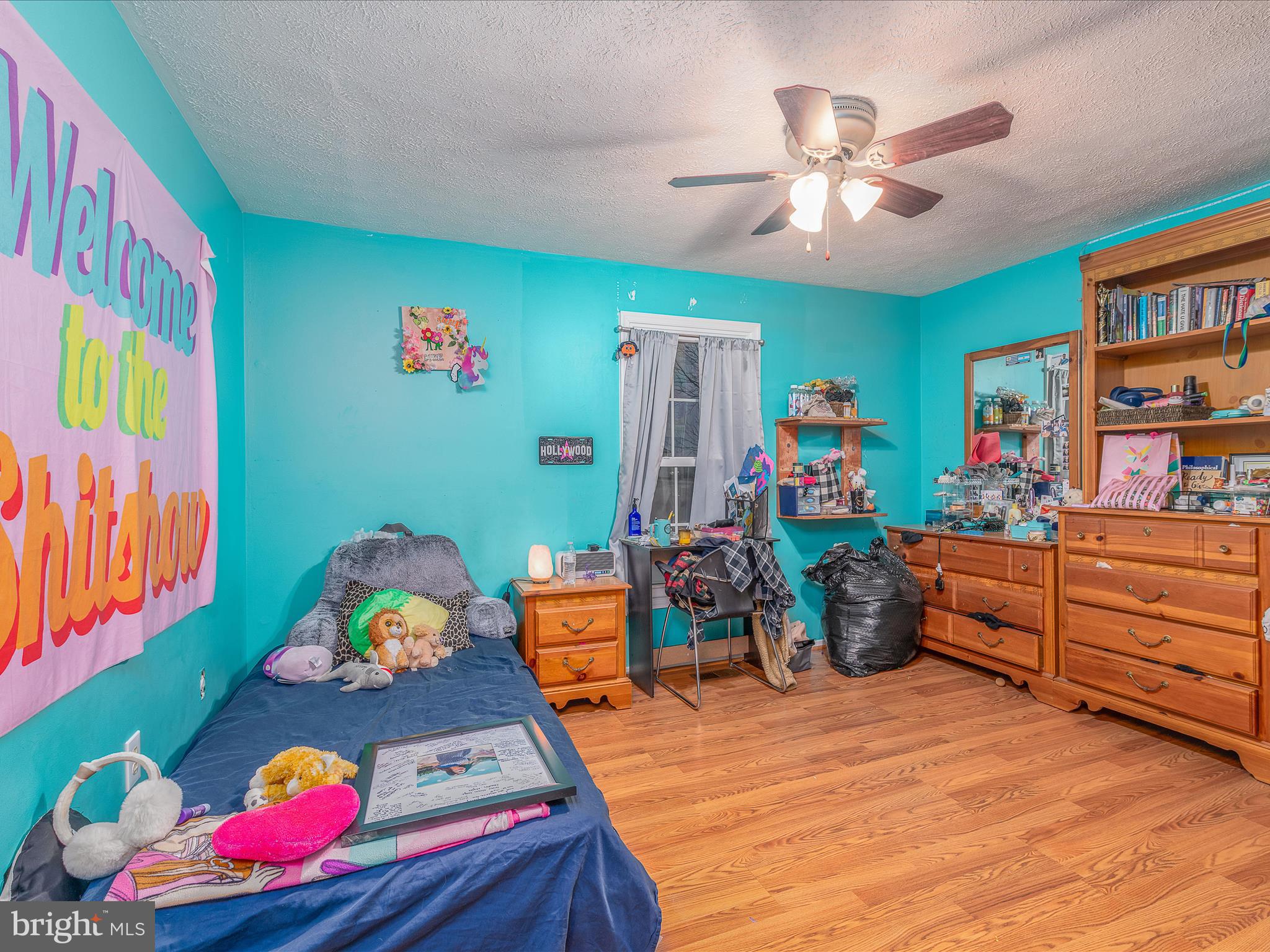 125 Deerfield Place Frederick, MD 21702 - Photo 9 of 34 Bedroom 2 features laminate floors and ceiling fan