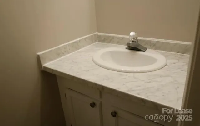 a close view of sink