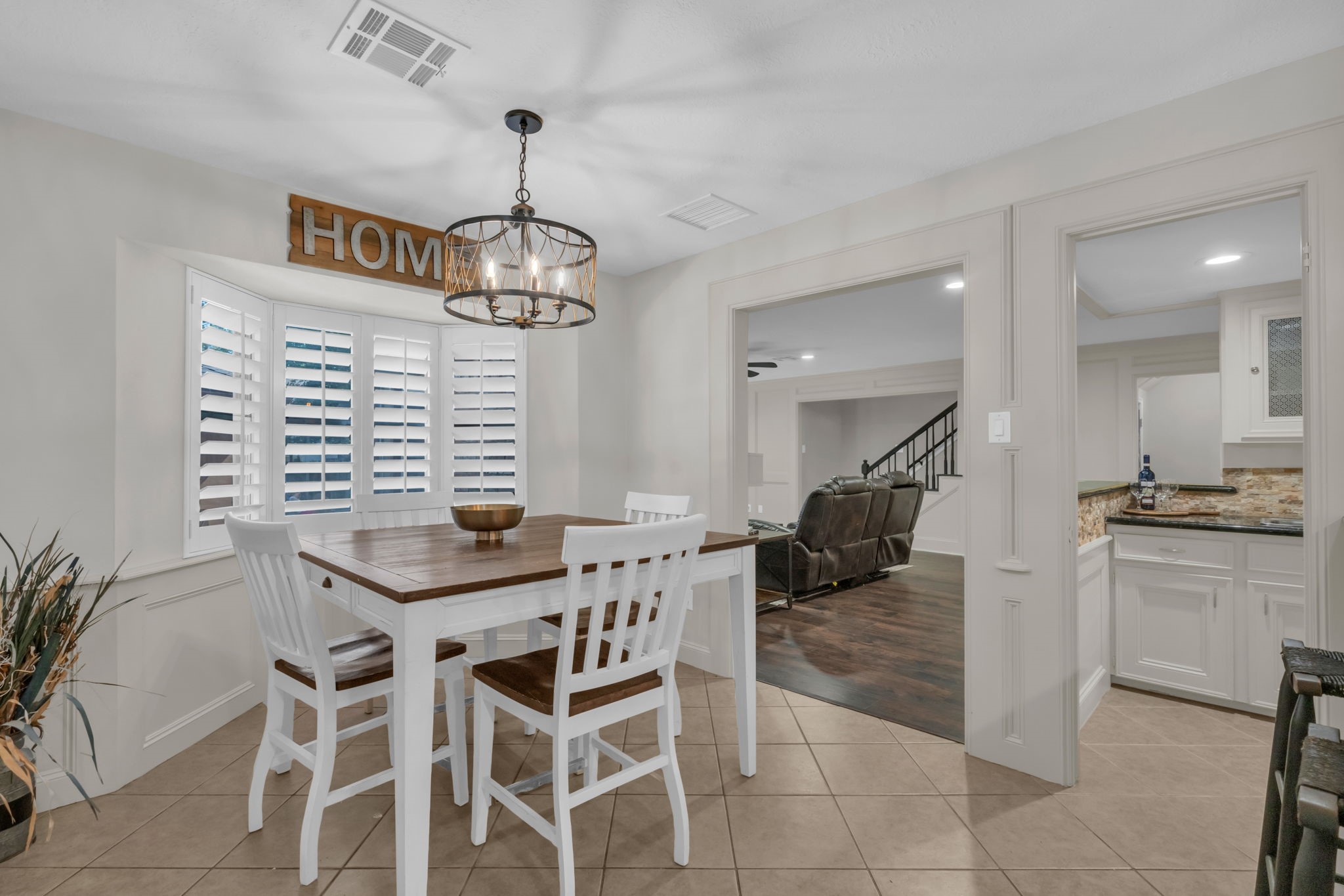 6514 Larkmount Drive Spring, TX 77389 - Photo 11 of 41 Sunny breakfast nook creates a warm and inviting every day dining space overlooking the patio.