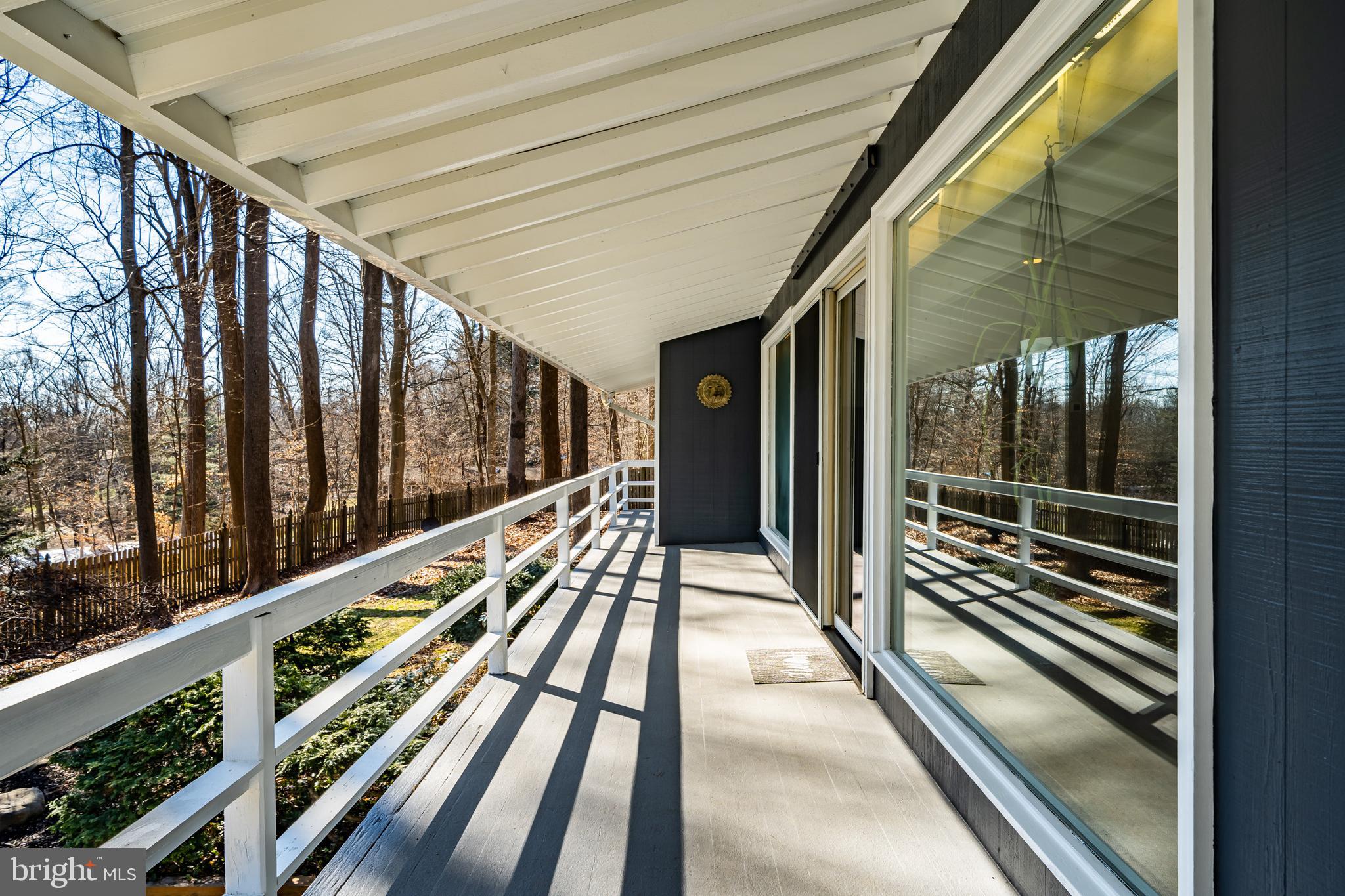 75 Elfman Drive Doylestown, PA 18901 - Photo 16 of 44 Length Of Home Deck Overlooks Private Rear Yard