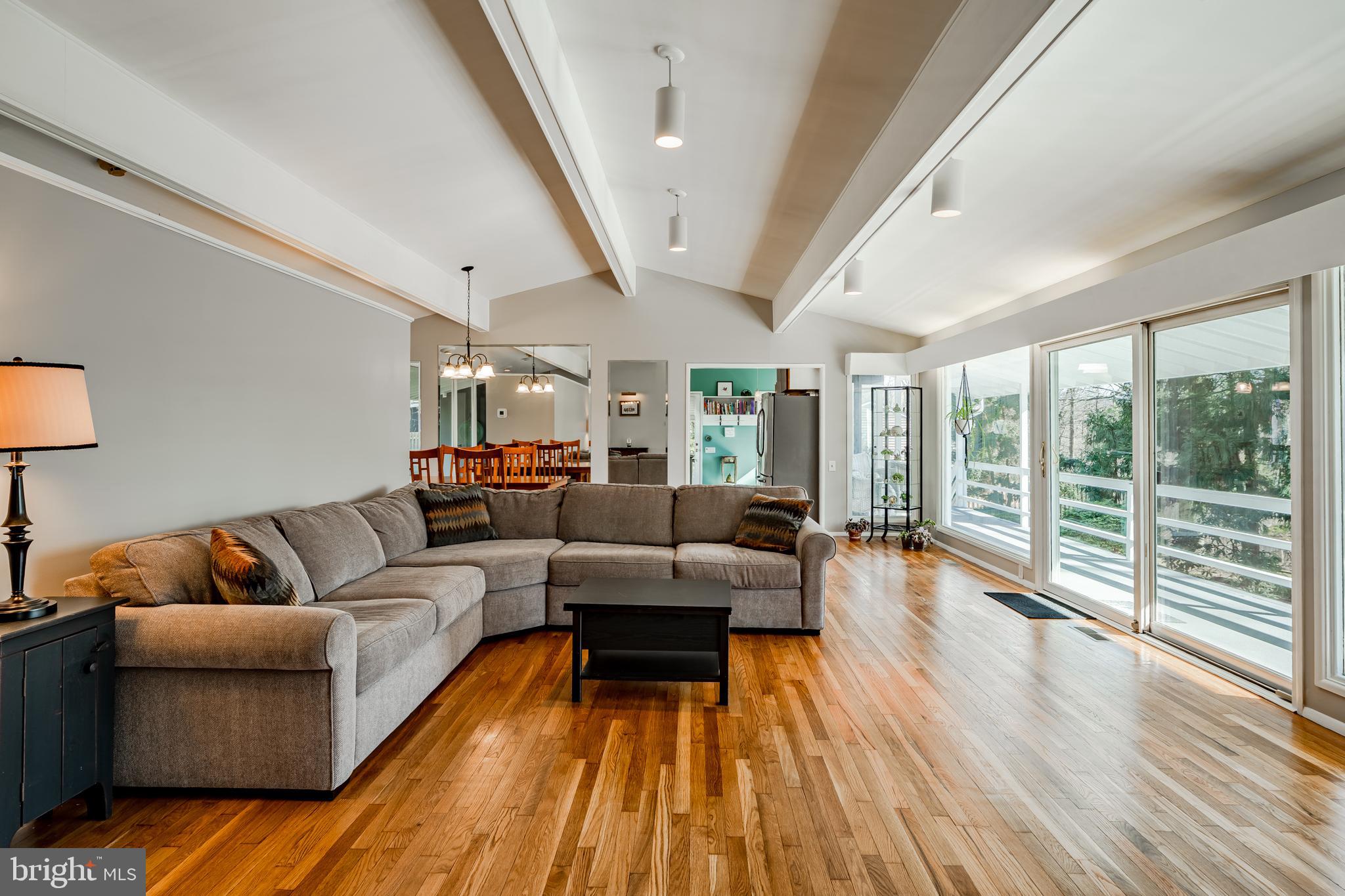 75 Elfman Drive Doylestown, PA 18901 - Photo 6 of 44 Family Room w/ Beamed Cathedral Ceiling