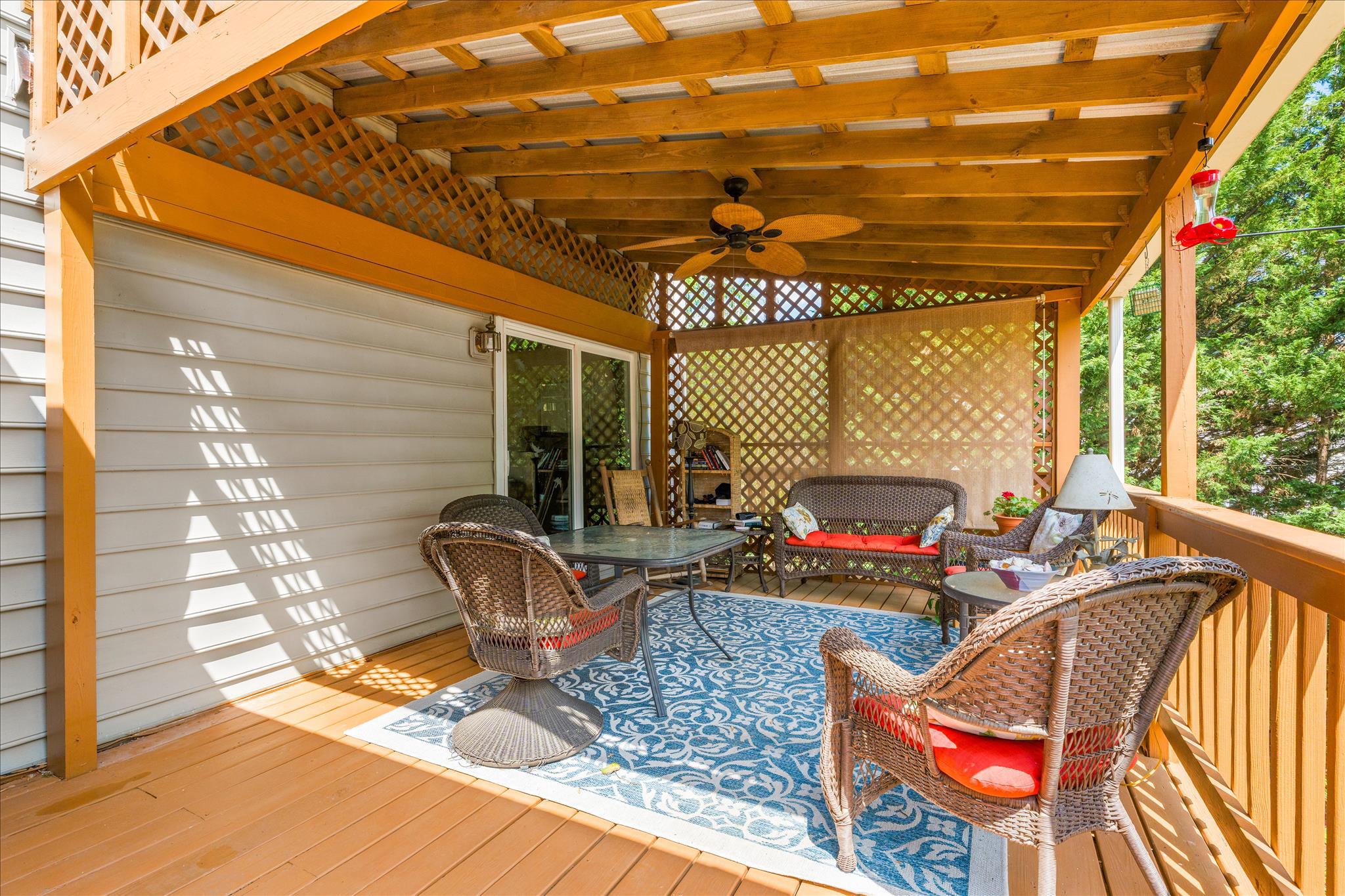 12400 Triple Crown Road Gaithersburg, MD 20878 - Photo 37 of 45 Covered Deck off Main Level