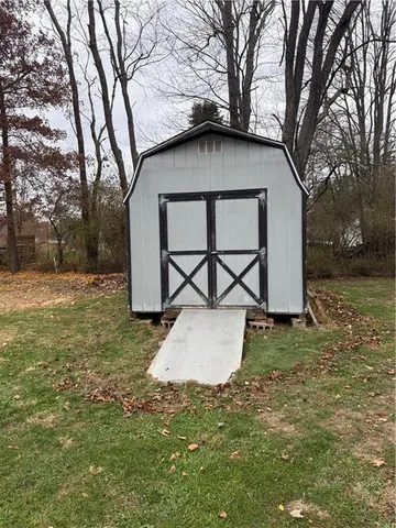 a view of a green field