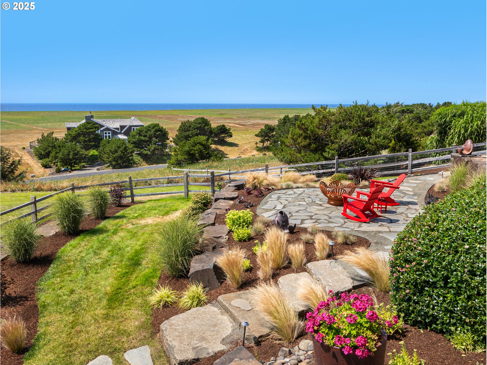 89062 Pinehurst Road Gearhart, OR 97138 - Photo 35 of 42 a view of yard with patio