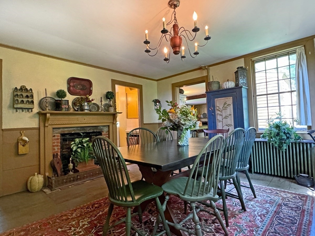 89 Wanamaker Road Northfield, MA 01360 - Photo 10 of 42 a view of a dining room with furniture window and outside view