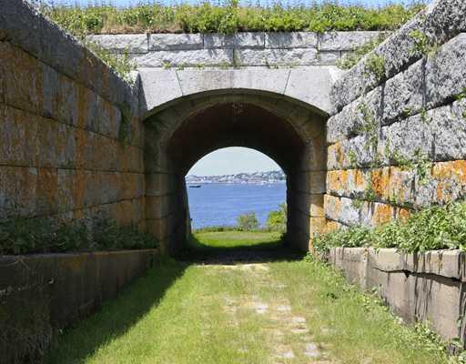 1-2 House Island Portland, ME 04101 - Photo 6 of 16 View. View through Fort Scammel