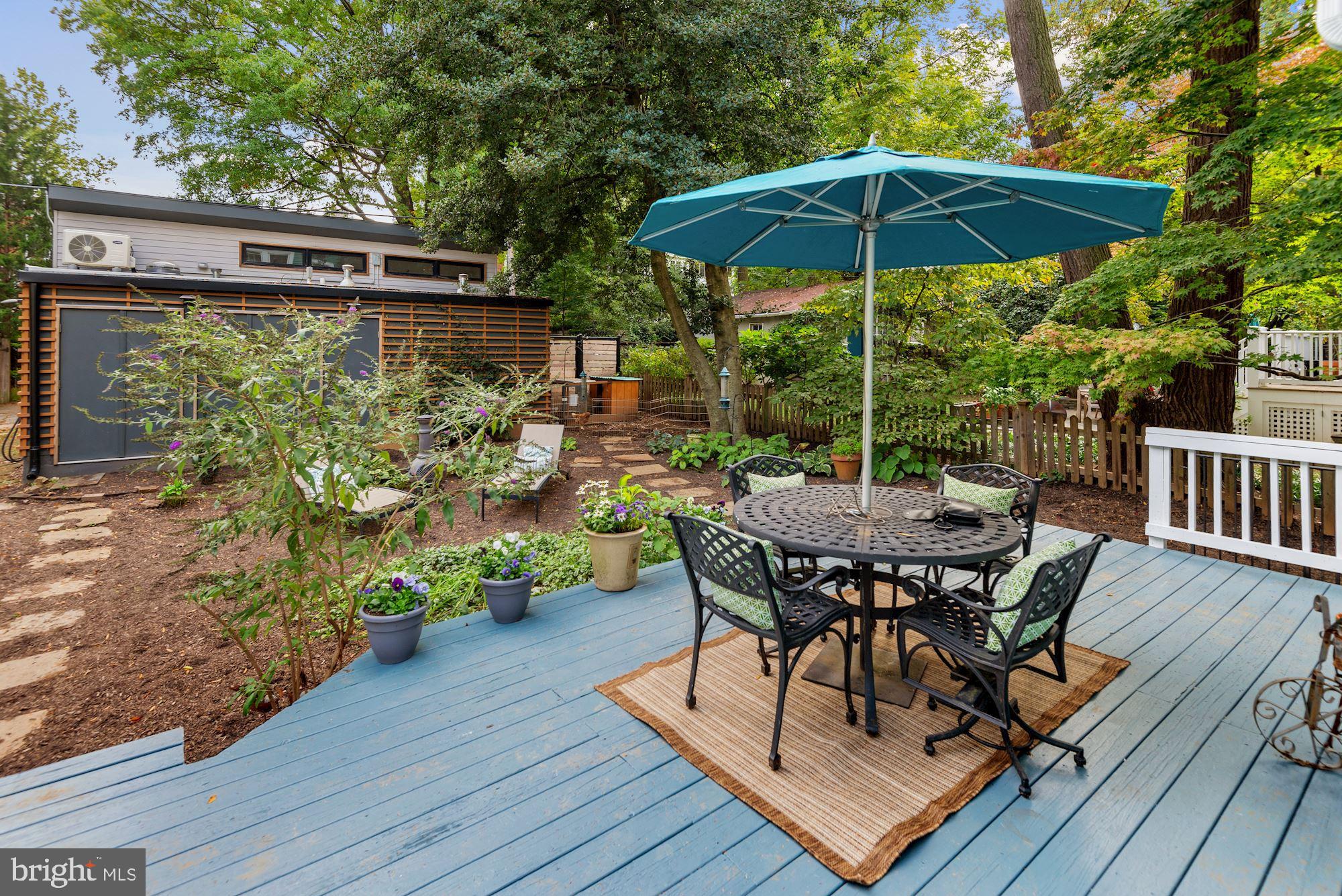 3406 Rodman Street Northwest Washington, DC 20008 - Photo 22 of 35 Back deck