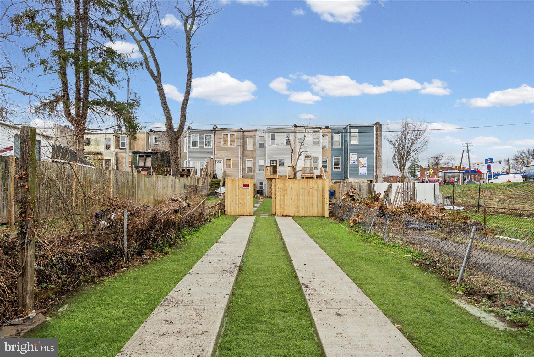 13 South Hilton Street Baltimore, MD 21229 - Photo 40 of 48 a view of a pathway with a yard