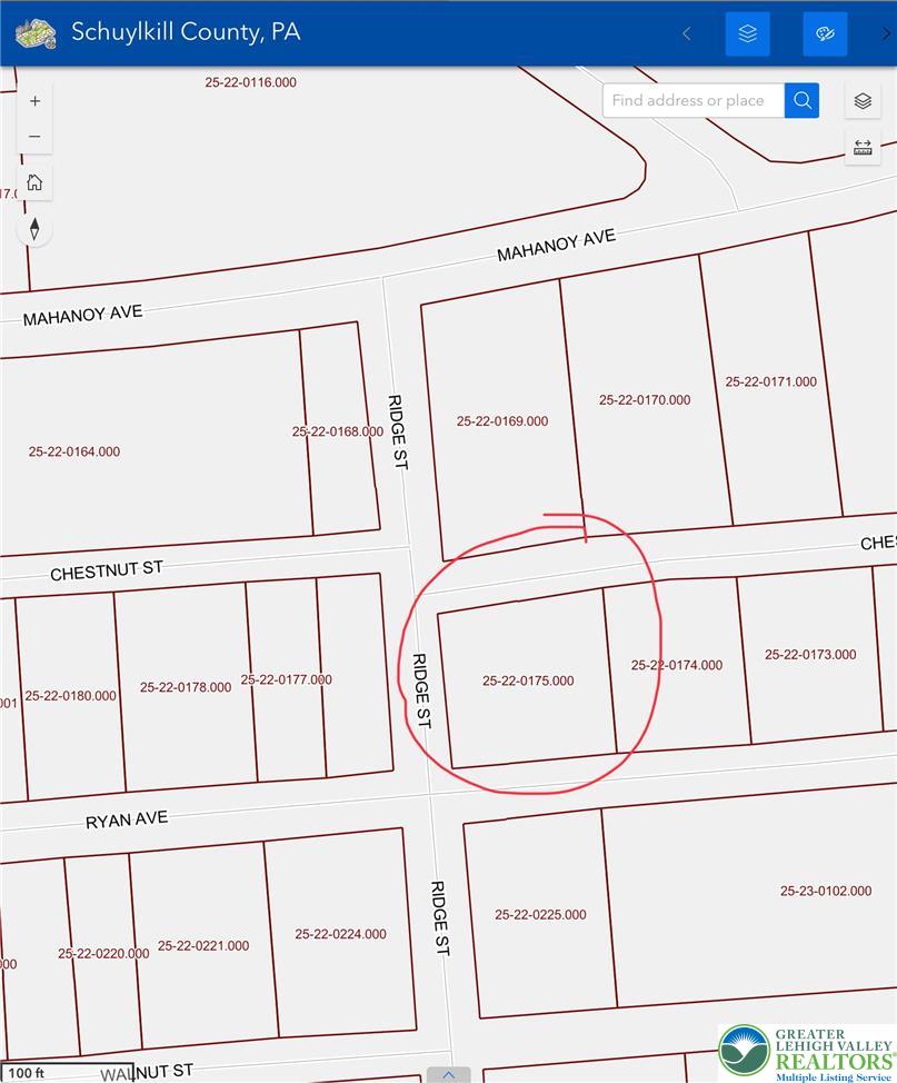 0 Ryan Avenue Tamaqua, PA 18252 - Photo 6 of 6 map