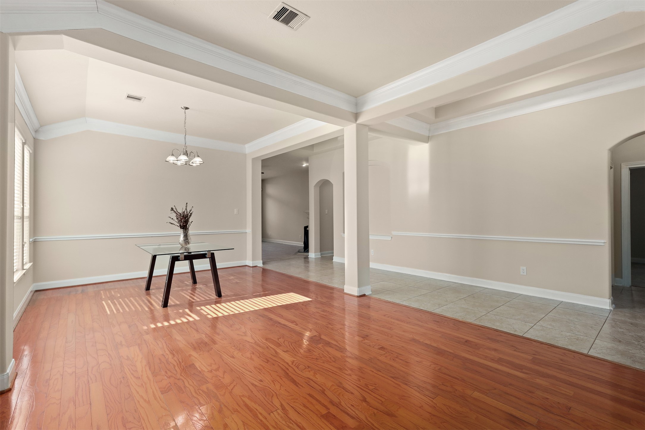 5026 Gulf Stream Lane Bacliff, TX 77518 - Photo 7 of 20 a view of a room with wooden floor and furniture