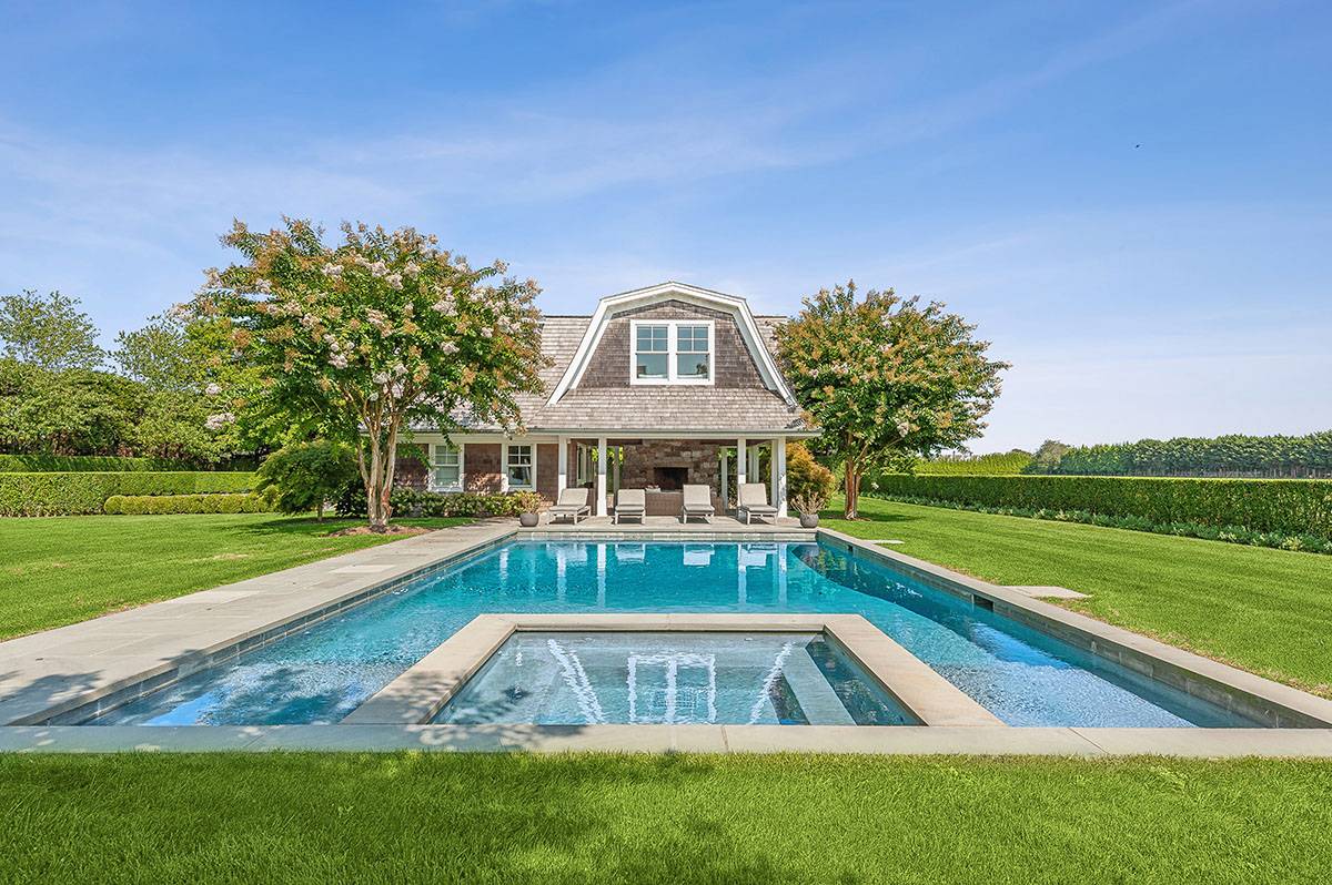 63 Newlight Lane Bridgehampton, NY 11976 - Photo 31 of 37 a view of a house with a yard