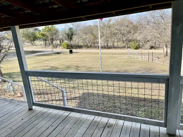 a view of outdoor space with seating area