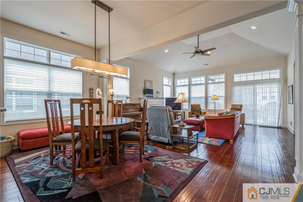 118 Cobblestone Boulevard Monroe Township, NJ 08831 - Photo 10 of 34 a view of a dining room with furniture window and wooden floor