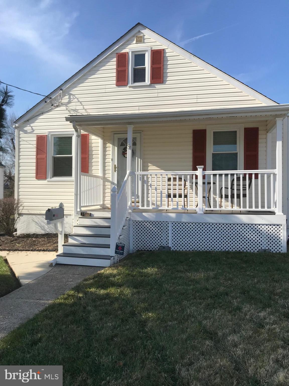 7607 Spruce Road Baltimore, MD 21222 - Photo 1 of 23 Charming porch front home on quiet street